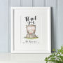 Personalised Owl Thank You Print, thumbnail 1 of 3