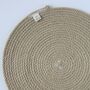 White Sandstone Rope Dining Placemat, thumbnail 4 of 7