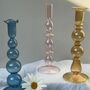 Vintage Style Glass Candle Holder, thumbnail 2 of 7