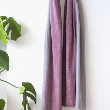 Personalised Cashmere Blend Ombre Scarf, 7 of 12
