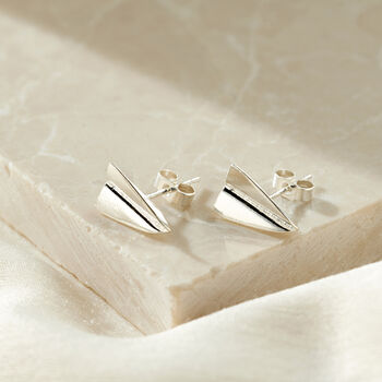 Paper Plane Stud Earrings, 2 of 6