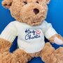 100% Recycled King Charlie Coronation Teddy Bear, thumbnail 2 of 3