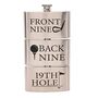 Golfers Triple Hip Flask, thumbnail 3 of 6