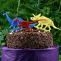 Dinosaur Cake Topper Trio, thumbnail 4 of 5