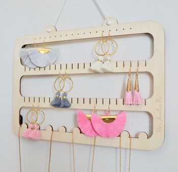 Handmade Earring And Necklace Hanger And Organiser, 5 of 11