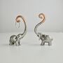 Metallic Copper Elephant Ring Holder, thumbnail 1 of 6