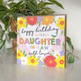 Celebration Birthday Daughter In Law Card, thumbnail 2 of 2