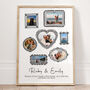 Personalised Friendship Photo Frame Collage Print, thumbnail 1 of 2