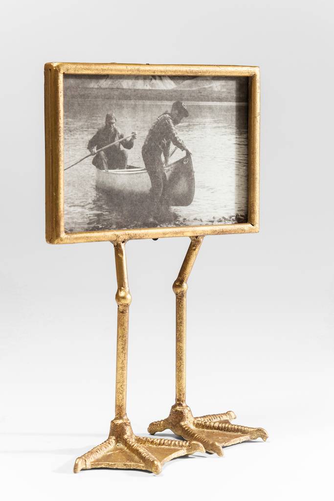 Pair Of Gold Duck Feet Photo Frames By I Love Retro