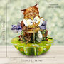 Pop Up 3D Owl Greeting Card, thumbnail 5 of 5