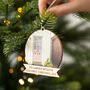 Personalised New Home Photo Christmas Bauble Decoration, thumbnail 2 of 9