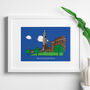 Personalised School, College Or University Illustration, thumbnail 1 of 3