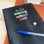 Making School Cool Personalised Teacher Notebook, thumbnail 4 of 7