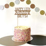Personalised Age Happy Birthday Cake Topper, thumbnail 1 of 5