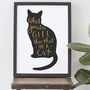Cat Lover Print, thumbnail 2 of 3