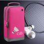 Personalised Embroidered Badminton Shoe Bag, thumbnail 4 of 9