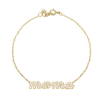 Mama Bracelet | 18k Gold Plated Or 925 Sterling Silver, 2 of 8