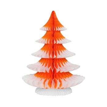 Christmas Snow Tip Tree Paper Decoration 25cm, 4 of 9