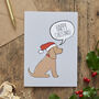 Christmas Cocker Spaniel Dog Pin Badge, thumbnail 9 of 12