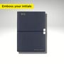 Personalised Hugo Boss Notebook – Lined Navy A6, thumbnail 1 of 6