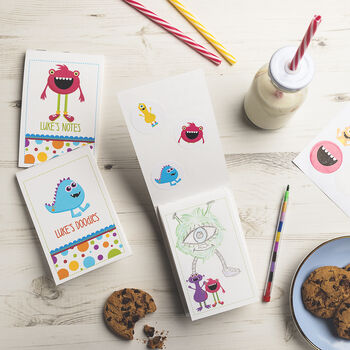 Personalised Monster Notebook Bundle, 2 of 3