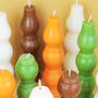 70's Style Large Coloured Candlestick, thumbnail 3 of 5