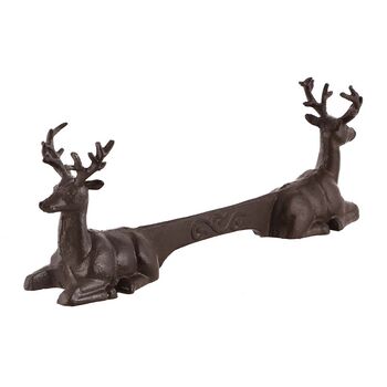 Country Stag Iron Garden Boot Scraper, 2 of 5