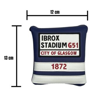 Rangers Ibrox Mallet Putter Cover, 5 of 5