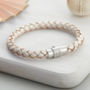 Personalised Mother And Daughter Leather Bracelet Set, thumbnail 7 of 9