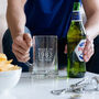 Personalised Pint Glass Tankard For Him, thumbnail 6 of 8