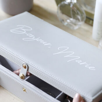 Personalised Large Jewellery Box, 8 of 11