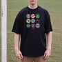 Leicester Beer Mats Oversized T Shirt, thumbnail 7 of 10