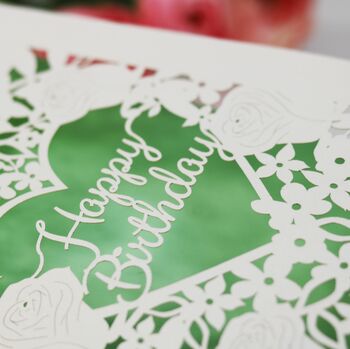 Personalised Birthday Heart Card, 2 of 3