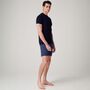 Men's 'Minimalist Geometric' Bamboo Short Pyjama Set, thumbnail 2 of 7