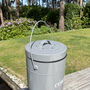 Kitchen Compost Caddy Bin In French Grey, thumbnail 5 of 5