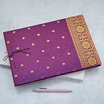 Handmade Sari Notepads, 4 of 8