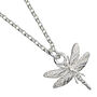 Dragonfly Necklace Sterling Silver, thumbnail 2 of 5