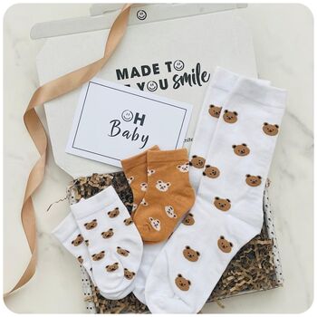 Mummy And Me Matching Socks. Mothers Day. Twin Option Available, 5 of 6