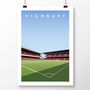 Arsenal Fc Highbury West Stand North Bank Poster, thumbnail 2 of 8