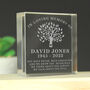 Personalised Family Tree Memory Crystal Token, thumbnail 2 of 2