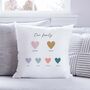 Our Famiy Personalised Cushion, thumbnail 5 of 5