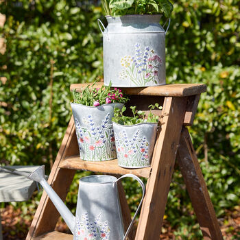 Spring Meadow Metal Watering Can Planter, 4 of 4