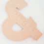 Personalised Leather Letters, thumbnail 2 of 4