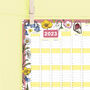 2023 Wildflowers Wall Calendar And Year Planner, thumbnail 2 of 5
