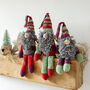 Christmas Elves Knitting Kit, thumbnail 2 of 6