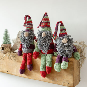 Christmas Elves Knitting Kit, 2 of 6