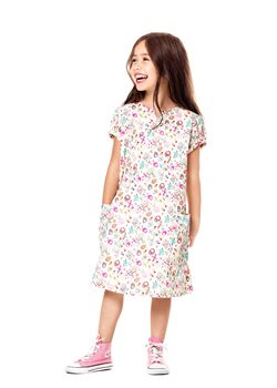 Busy Owls Liberty Print Dress, 2 of 5