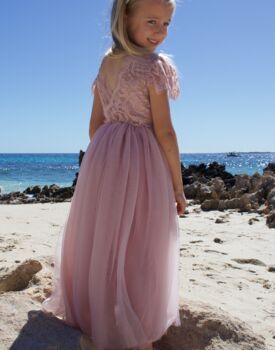 Blossom In Dusty Rose ~ Flower Girl | Party Dress, 5 of 6