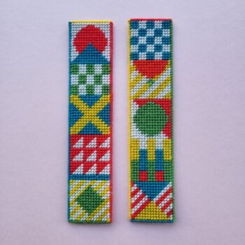 'Flags' Bookmark Needlepoint Kit, 3 of 5