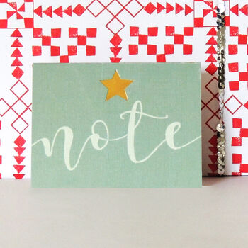 Mini Gold Foiled Note Card, 3 of 5